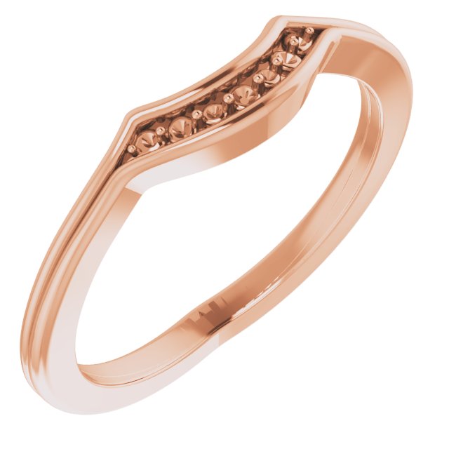 Accented Engagement Ring or Band