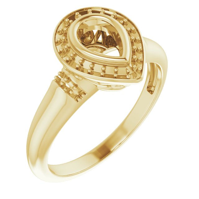 14k Yellow Gold
