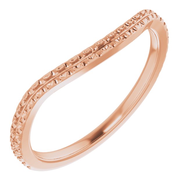 French-Set Halo-Style Engagement Ring or Band