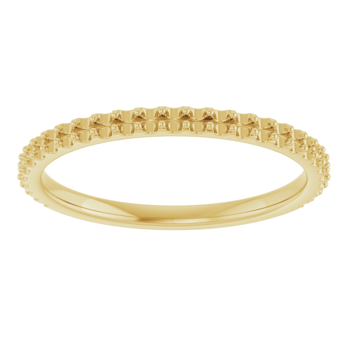 14K Yellow 1/4 CTW Diamond Anniversary Band