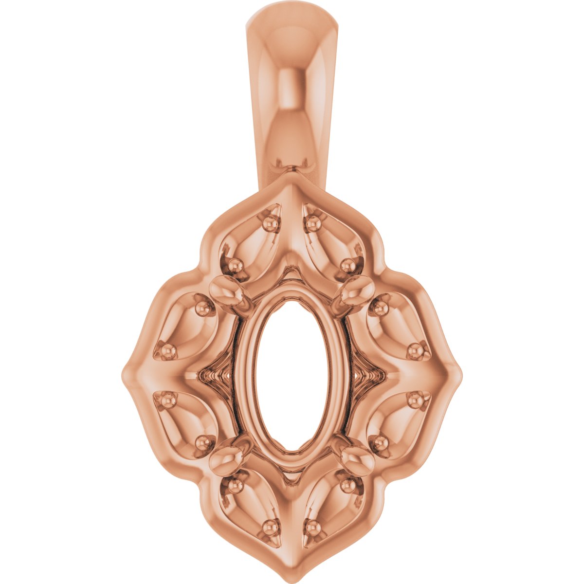 Halo-Style Pendant