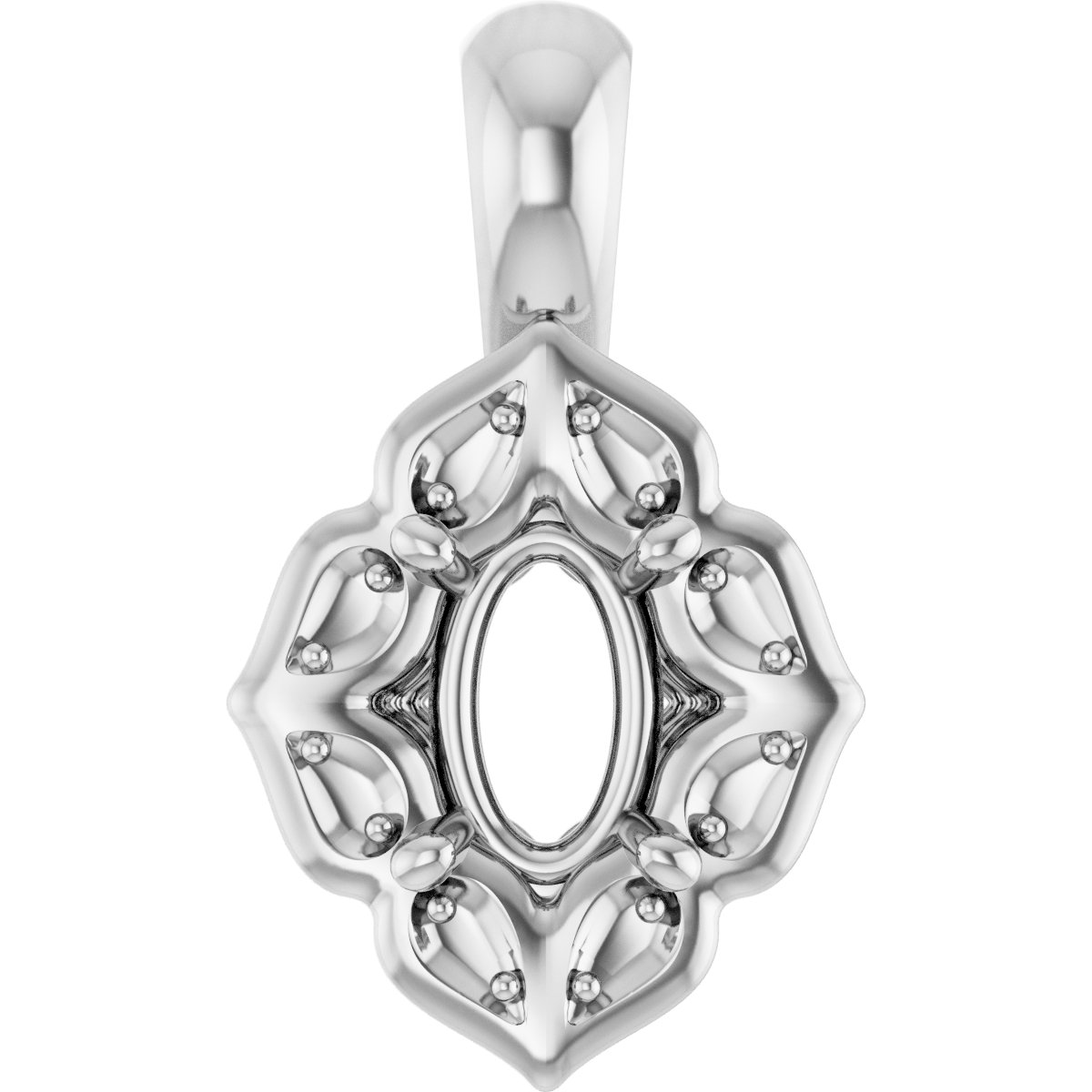 Halo-Style Pendant
