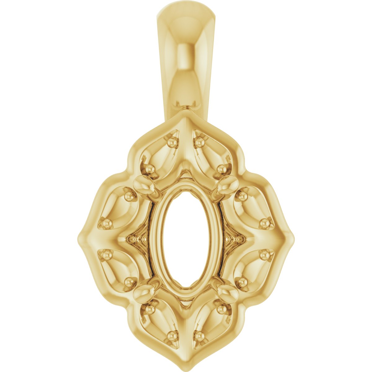 Halo-Style Pendant
