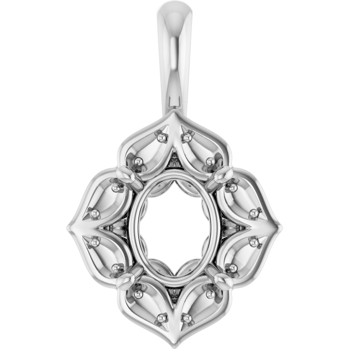 Halo-Style Pendant