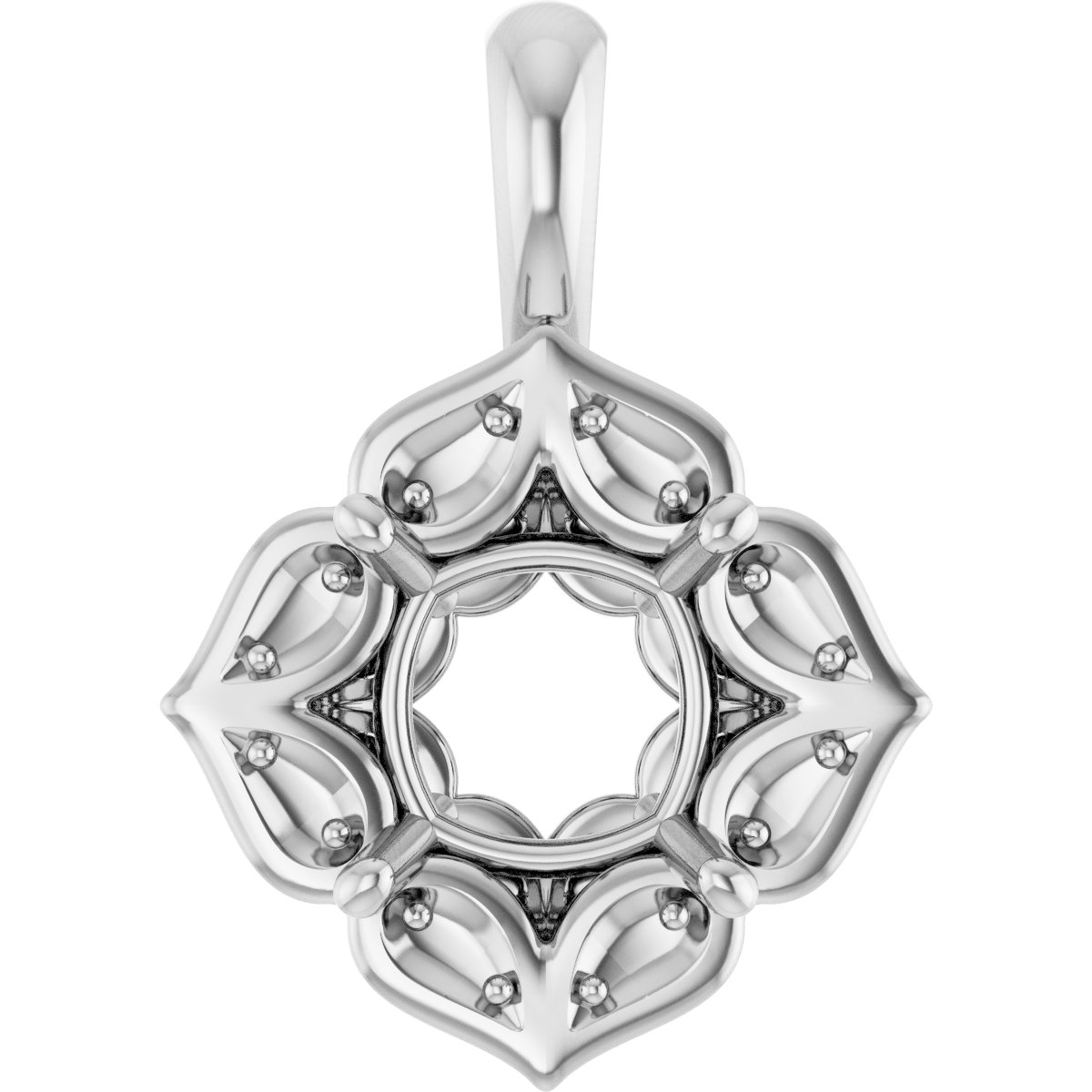 Halo-Style Pendant