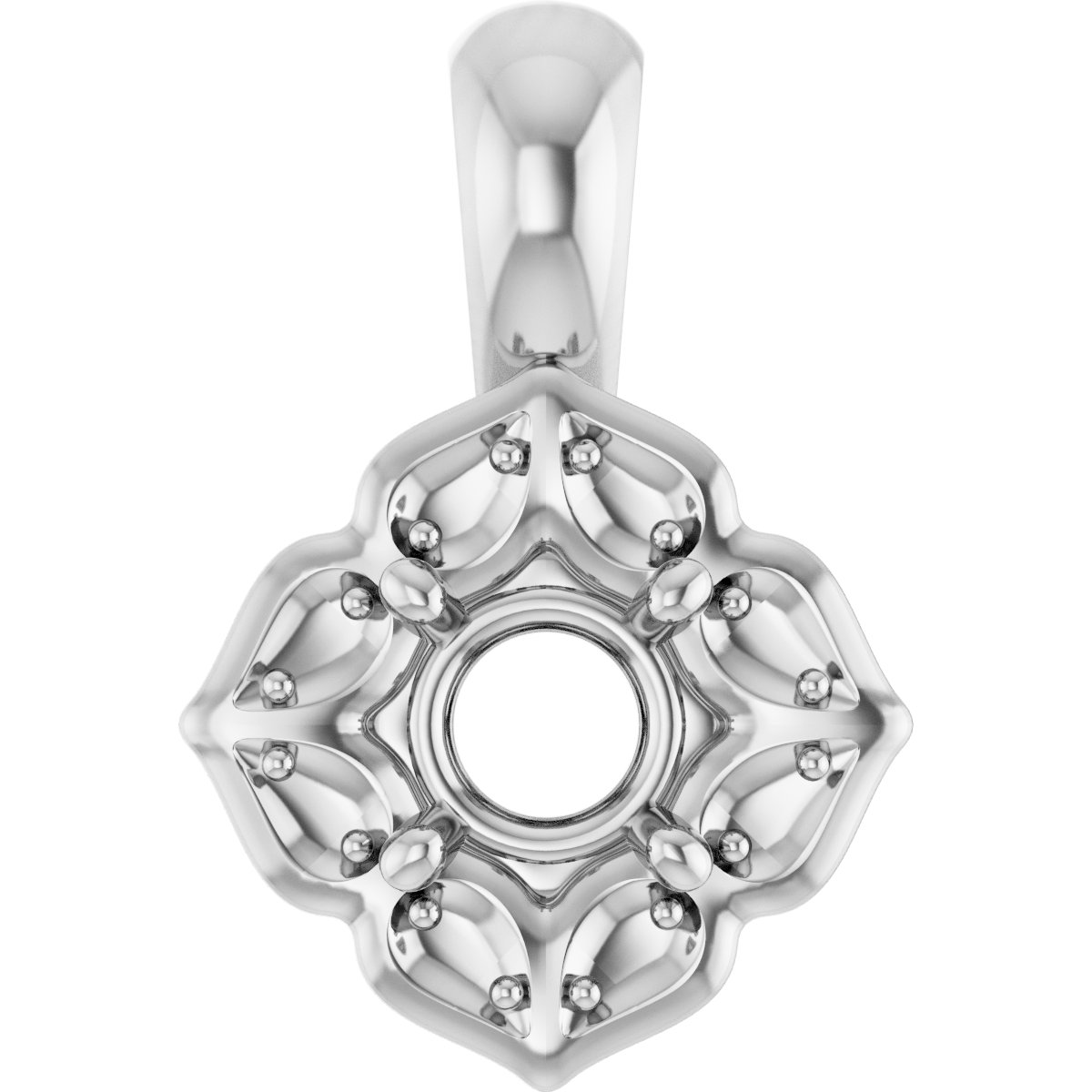 Halo-Style Pendant