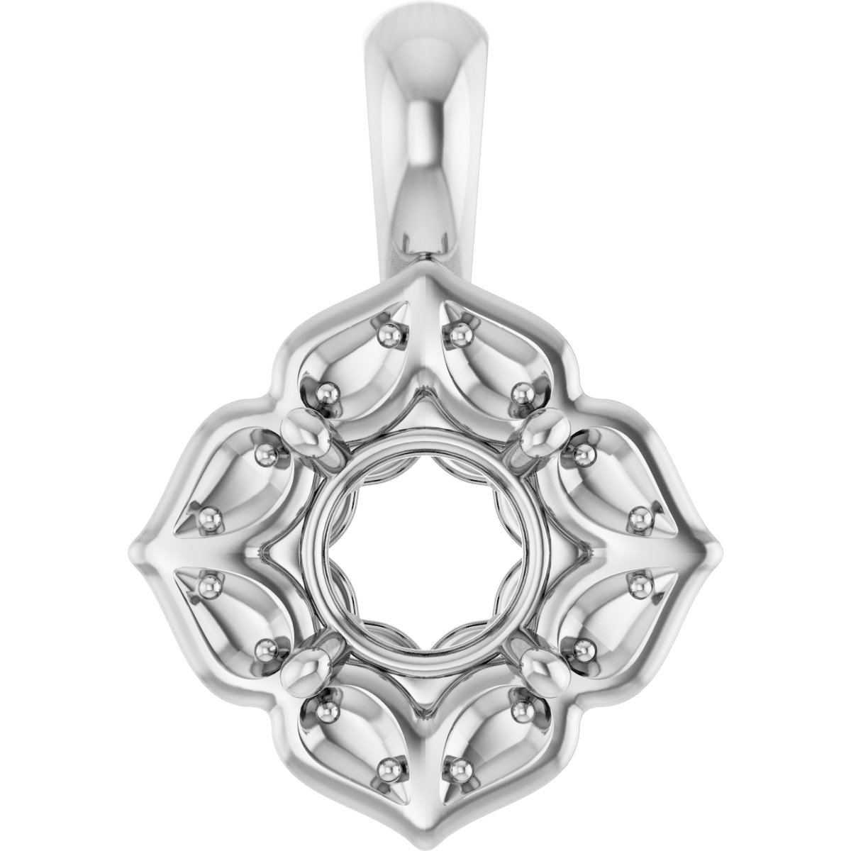 Halo-Style Pendant