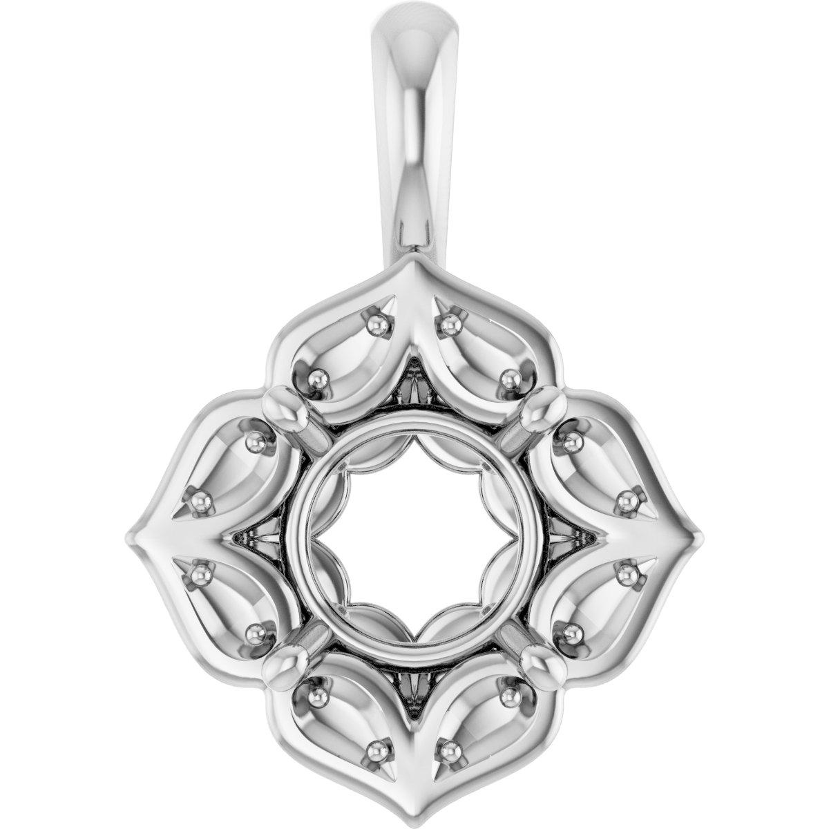 Halo-Style Pendant
