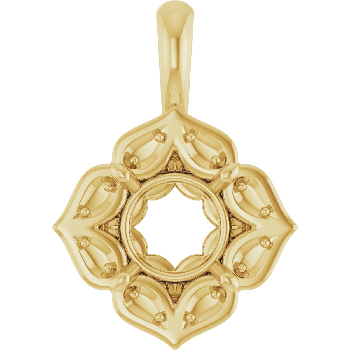 Halo-Style Pendant