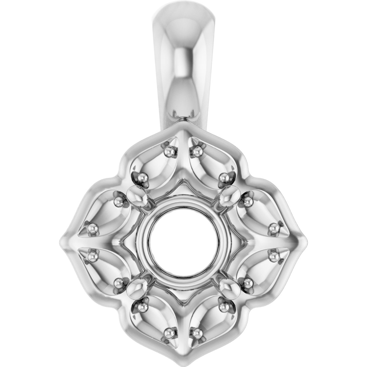 Halo-Style Pendant