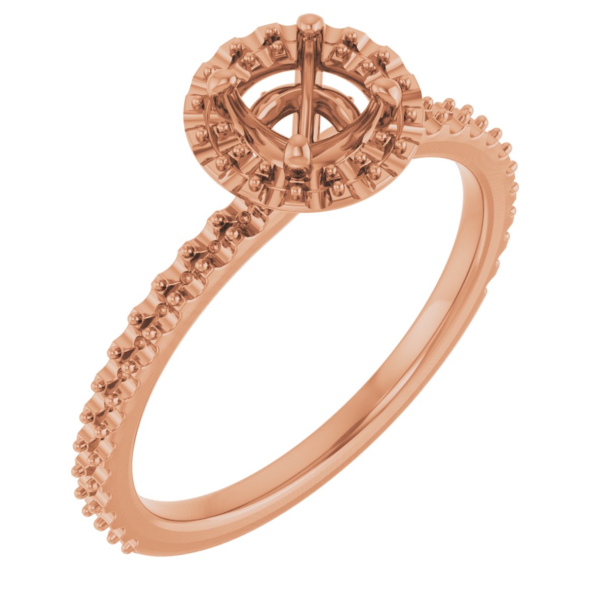 Halo-Style Engagement Ring