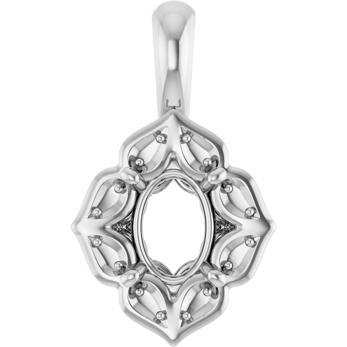Halo-Style Pendant