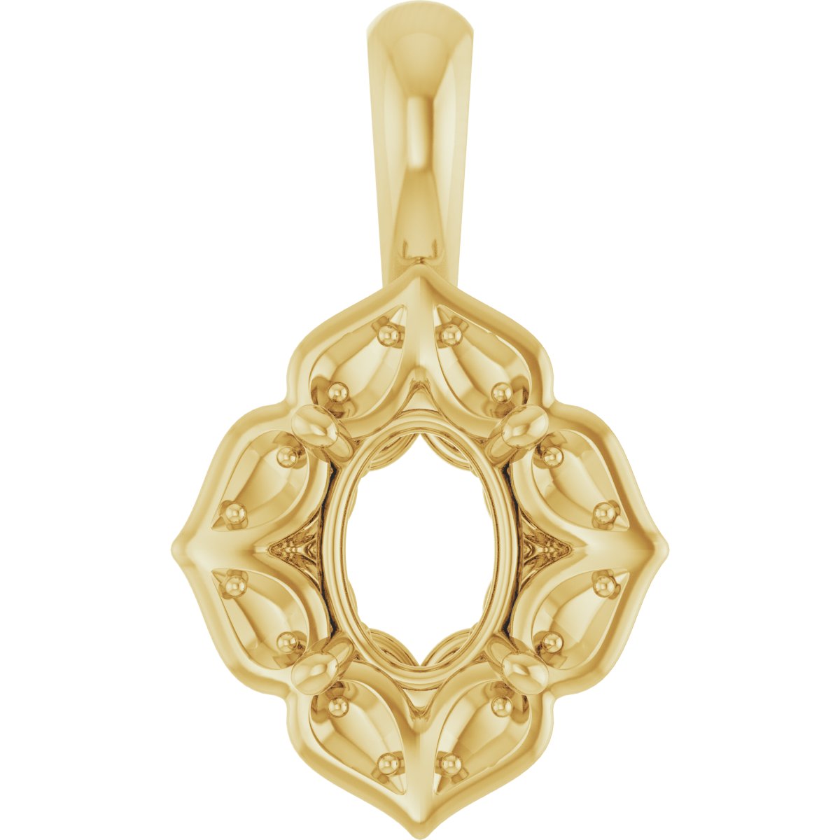 Halo-Style Pendant