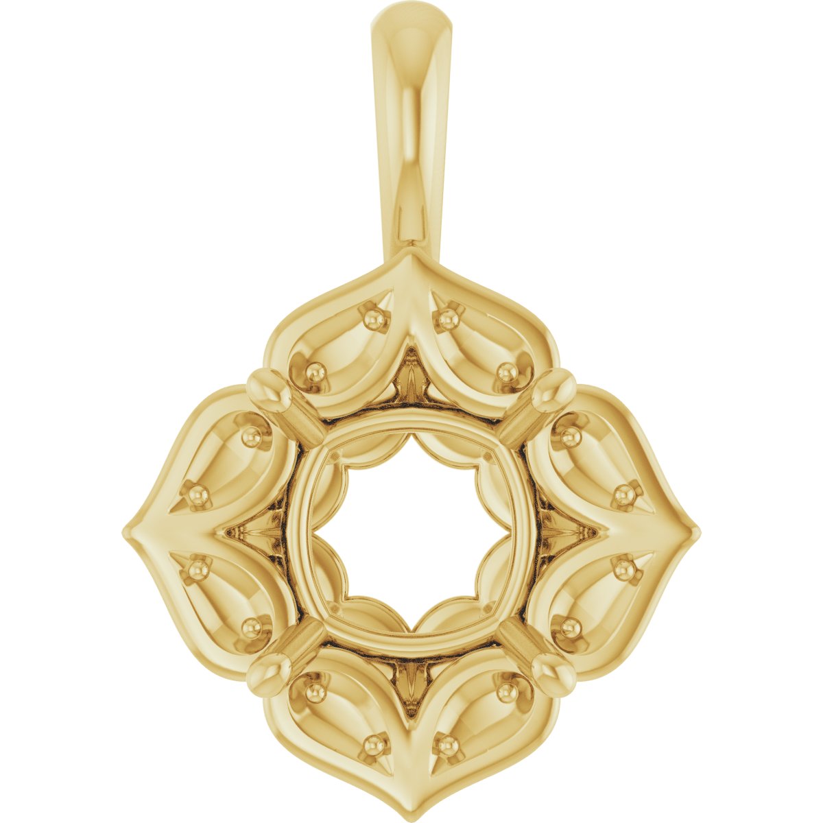 Halo-Style Pendant