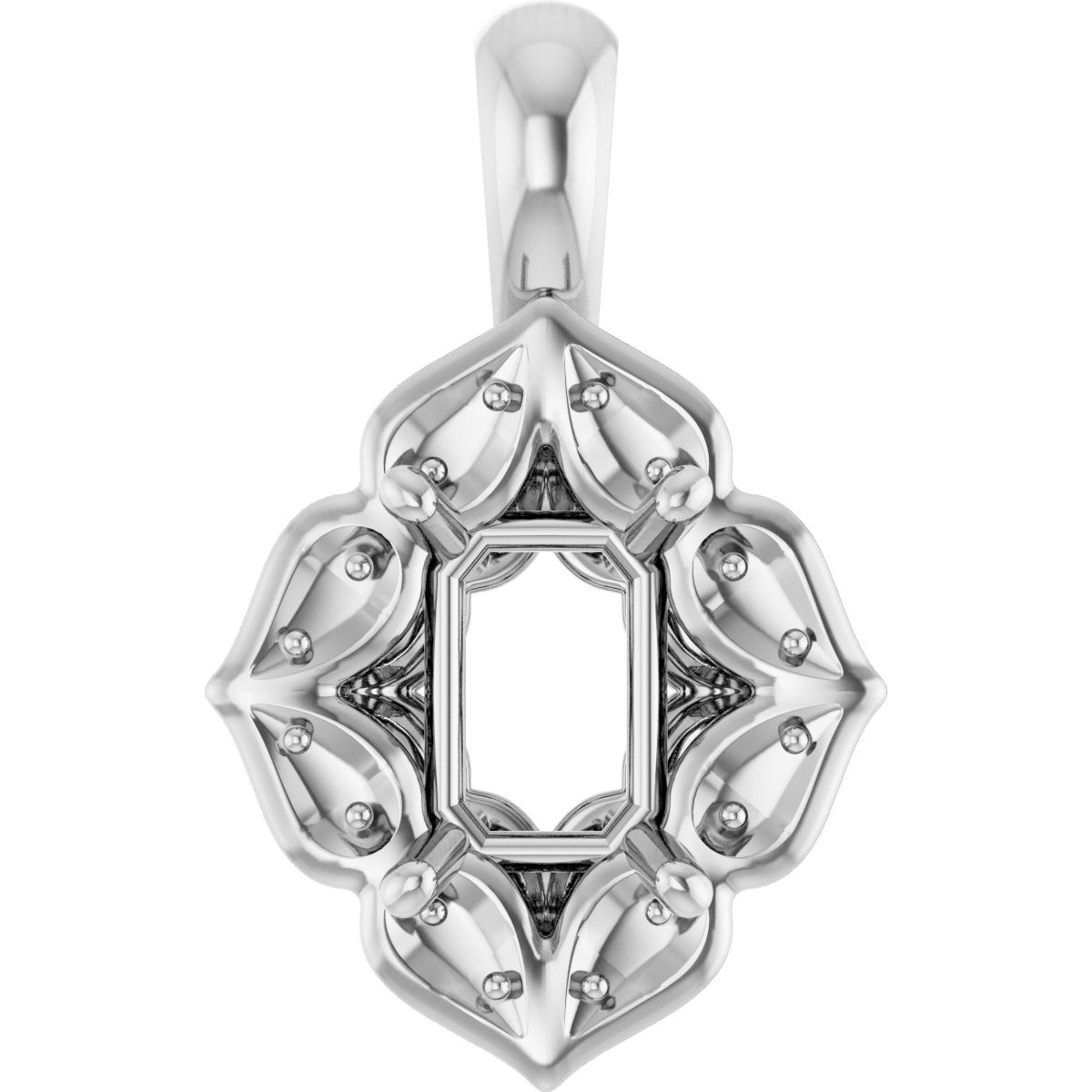 Halo-Style Pendant