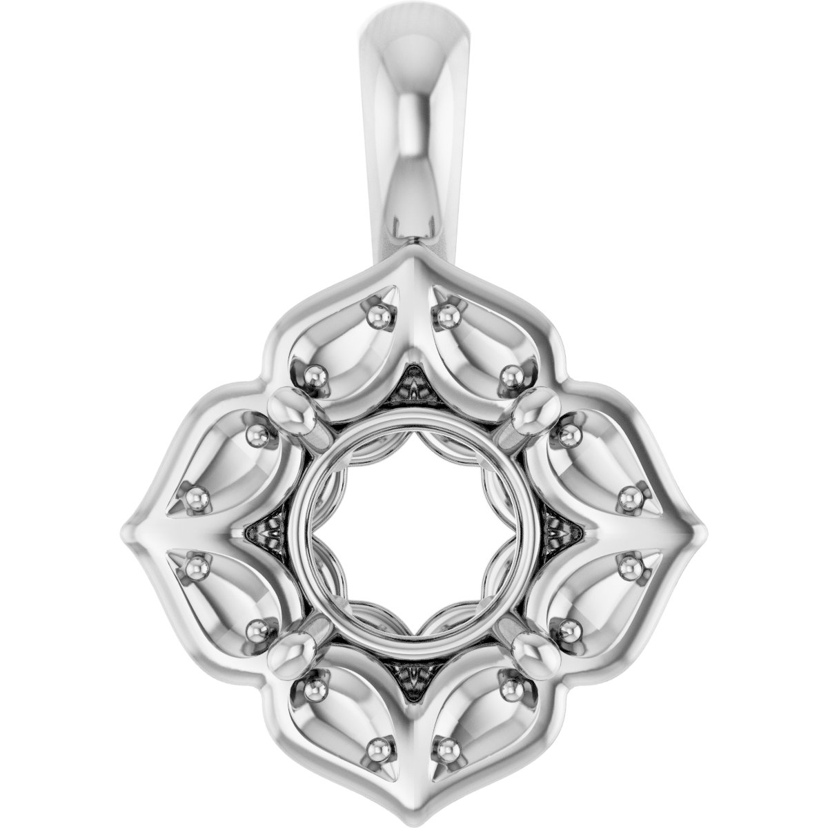 Halo-Style Pendant