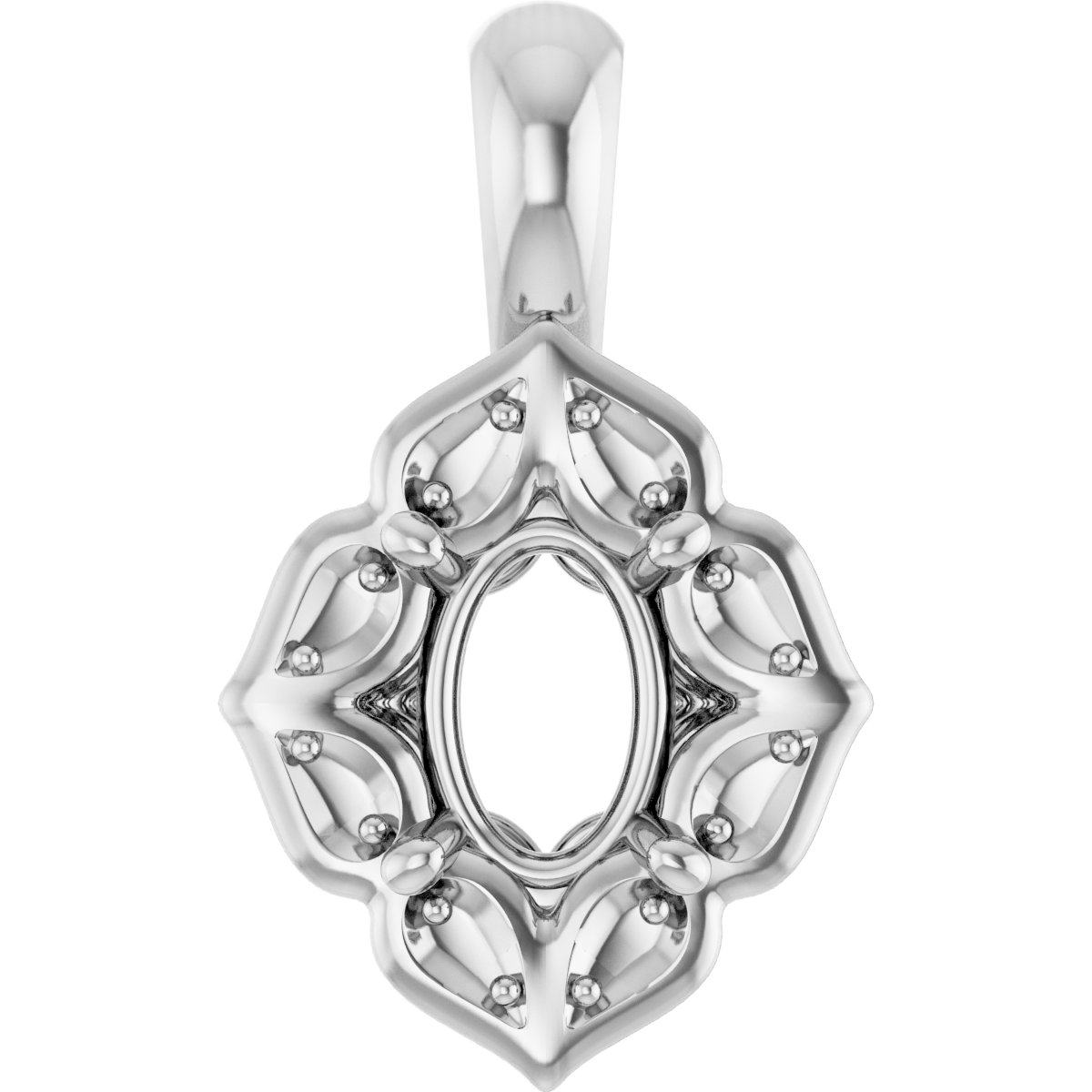 Halo-Style Pendant