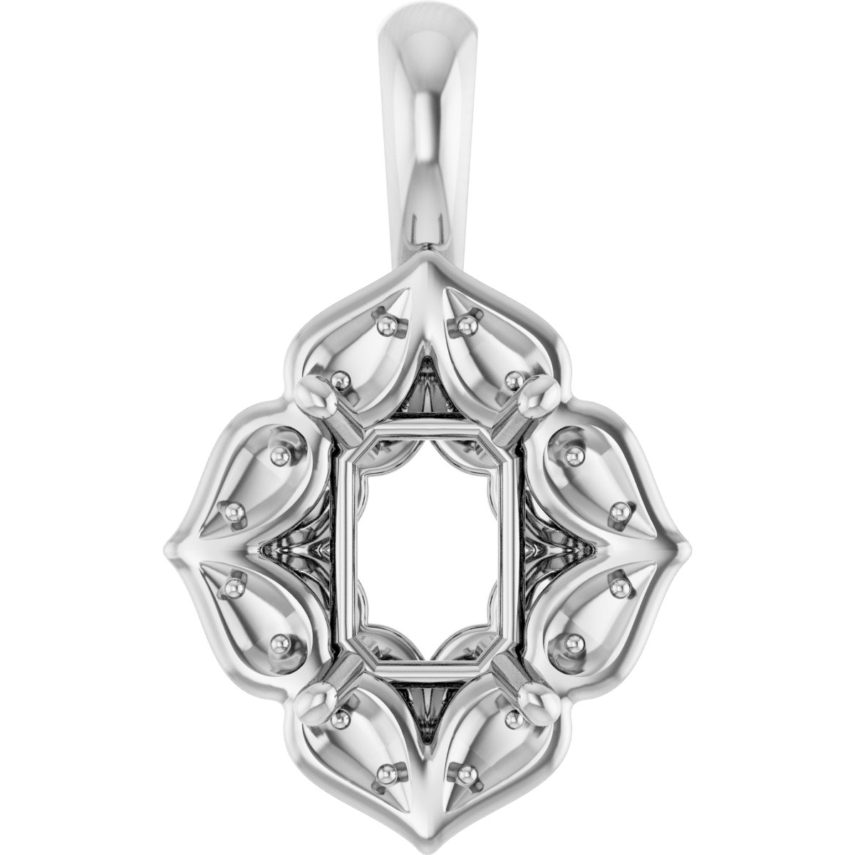 Halo-Style Pendant