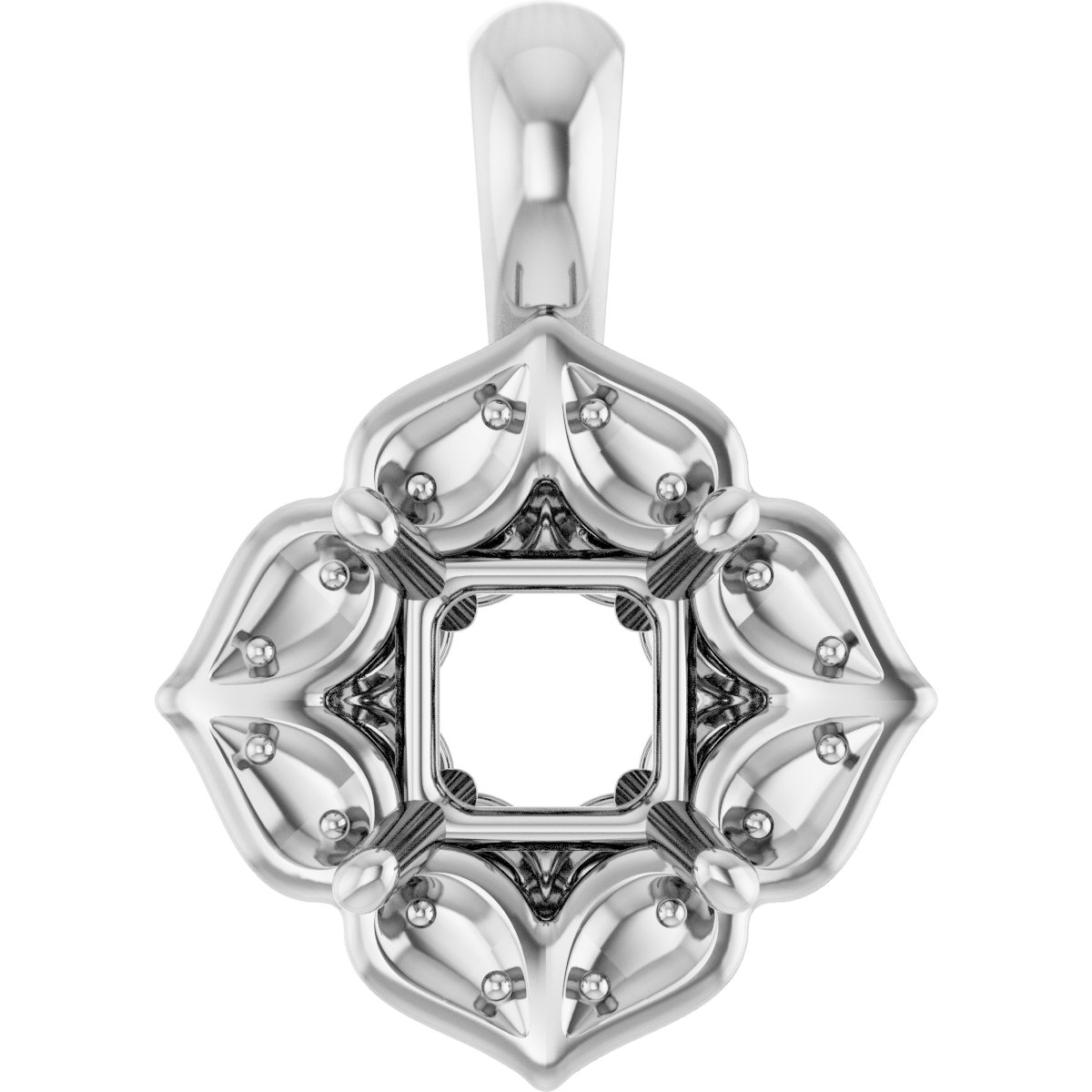 Halo-Style Pendant