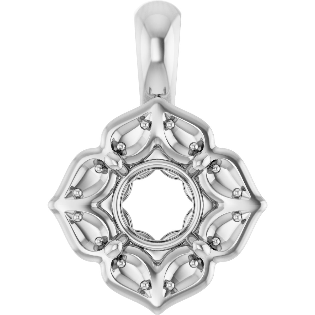 Halo-Style Pendant