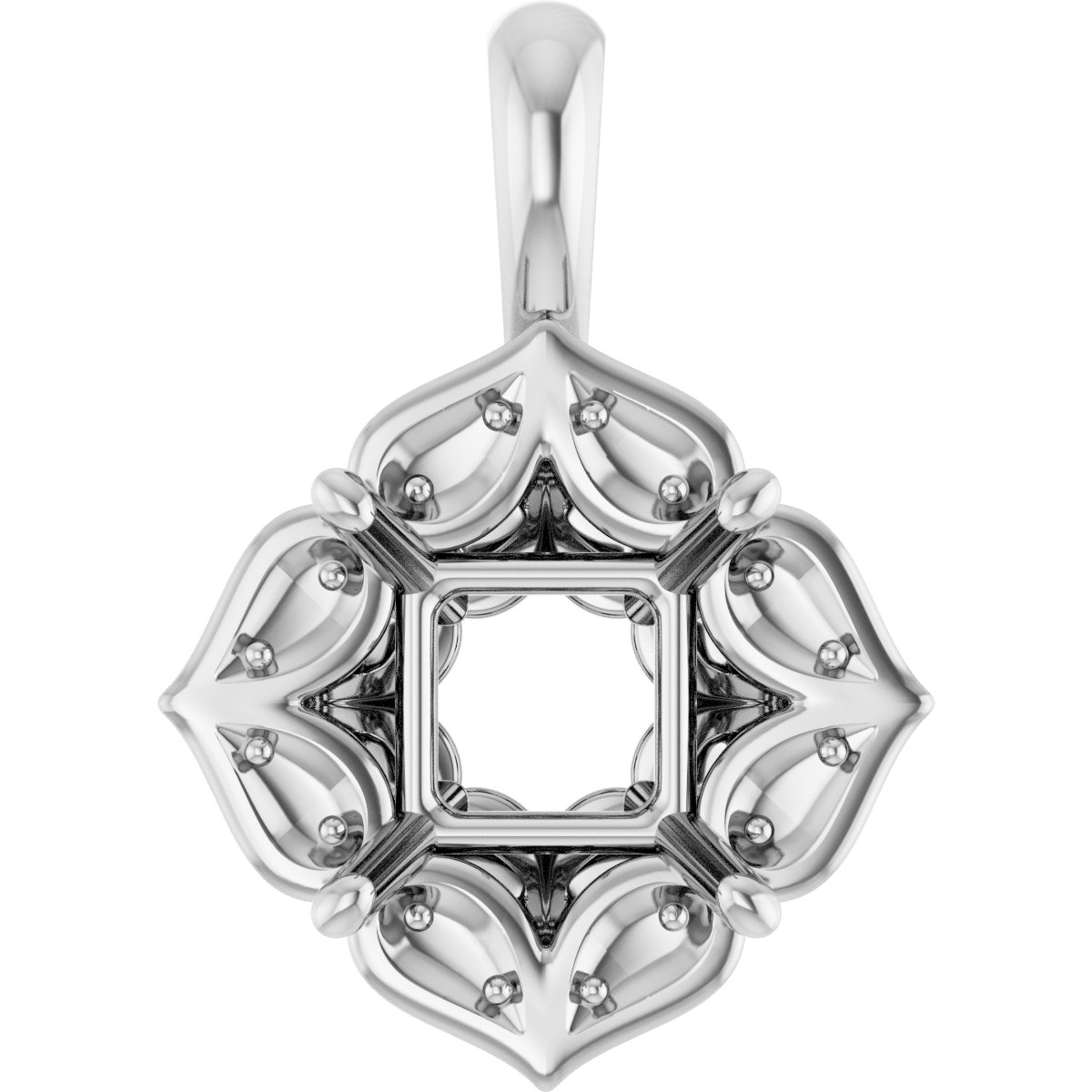 Halo-Style Pendant