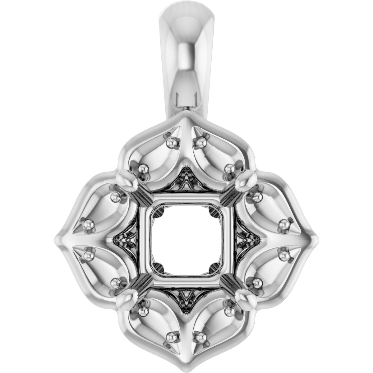 Halo-Style Pendant
