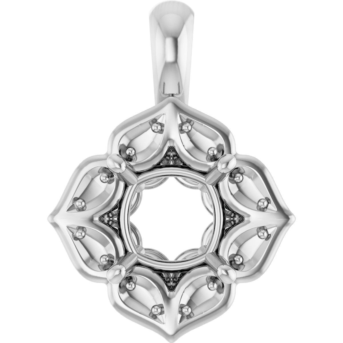 Halo-Style Pendant