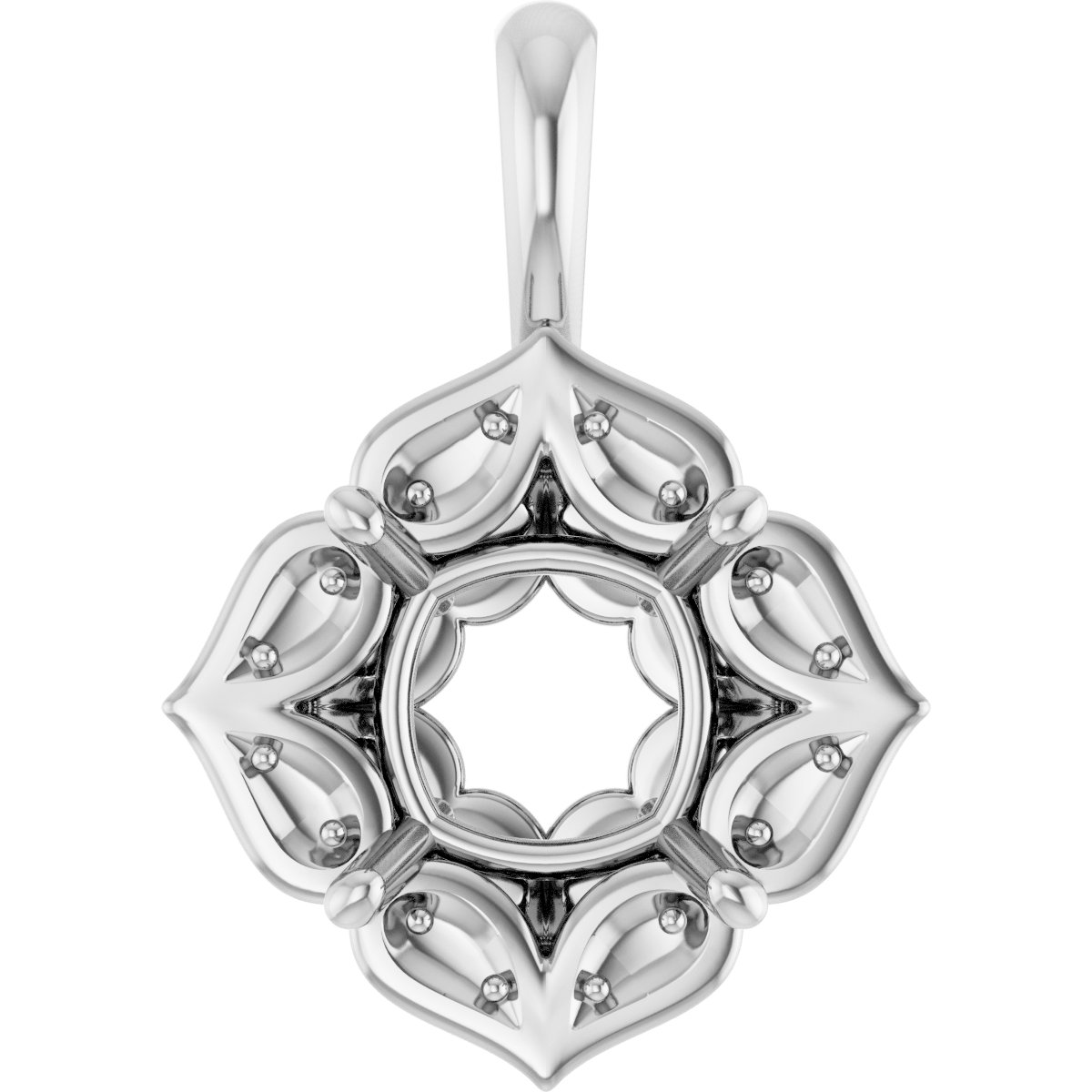 Halo-Style Pendant
