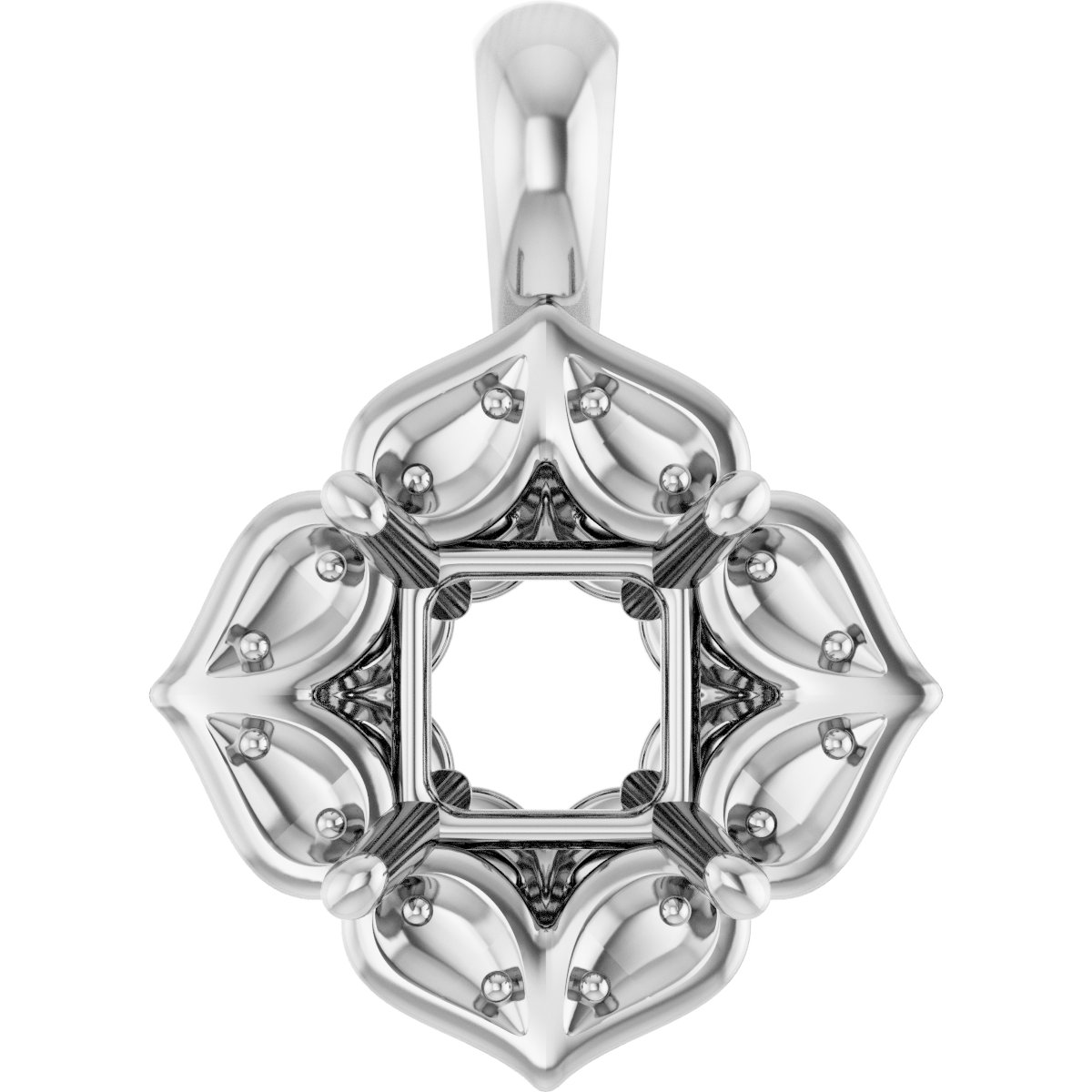Halo-Style Pendant