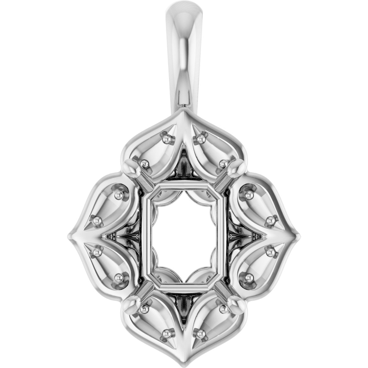 Halo-Style Pendant