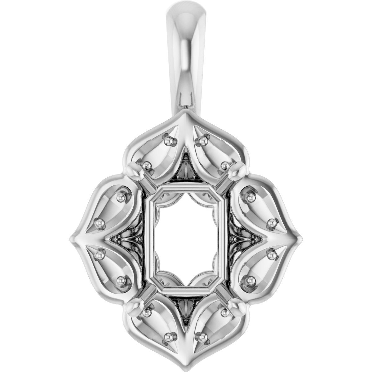 Halo-Style Pendant