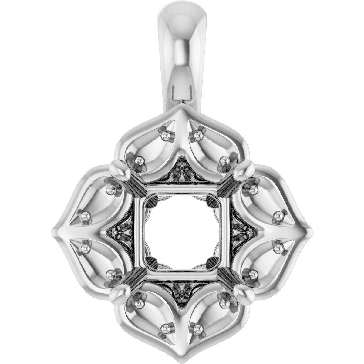 Halo-Style Pendant