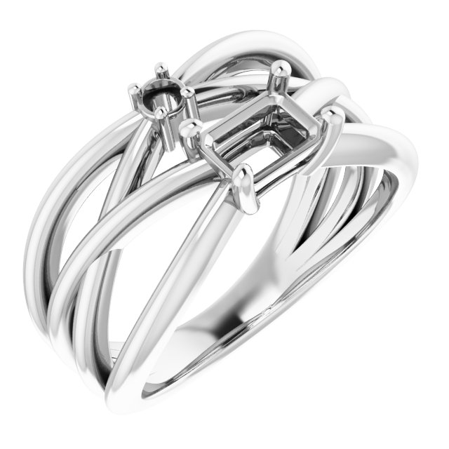 14k White Gold