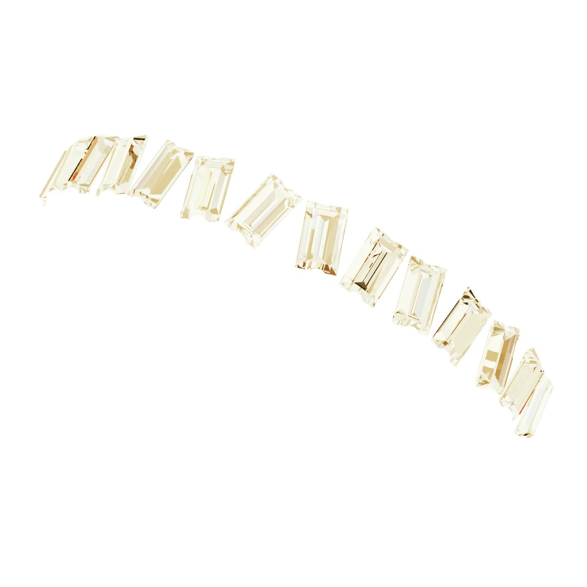 14K Yellow 7/8 CTW Lab-Grown Diamond Anniversary Band