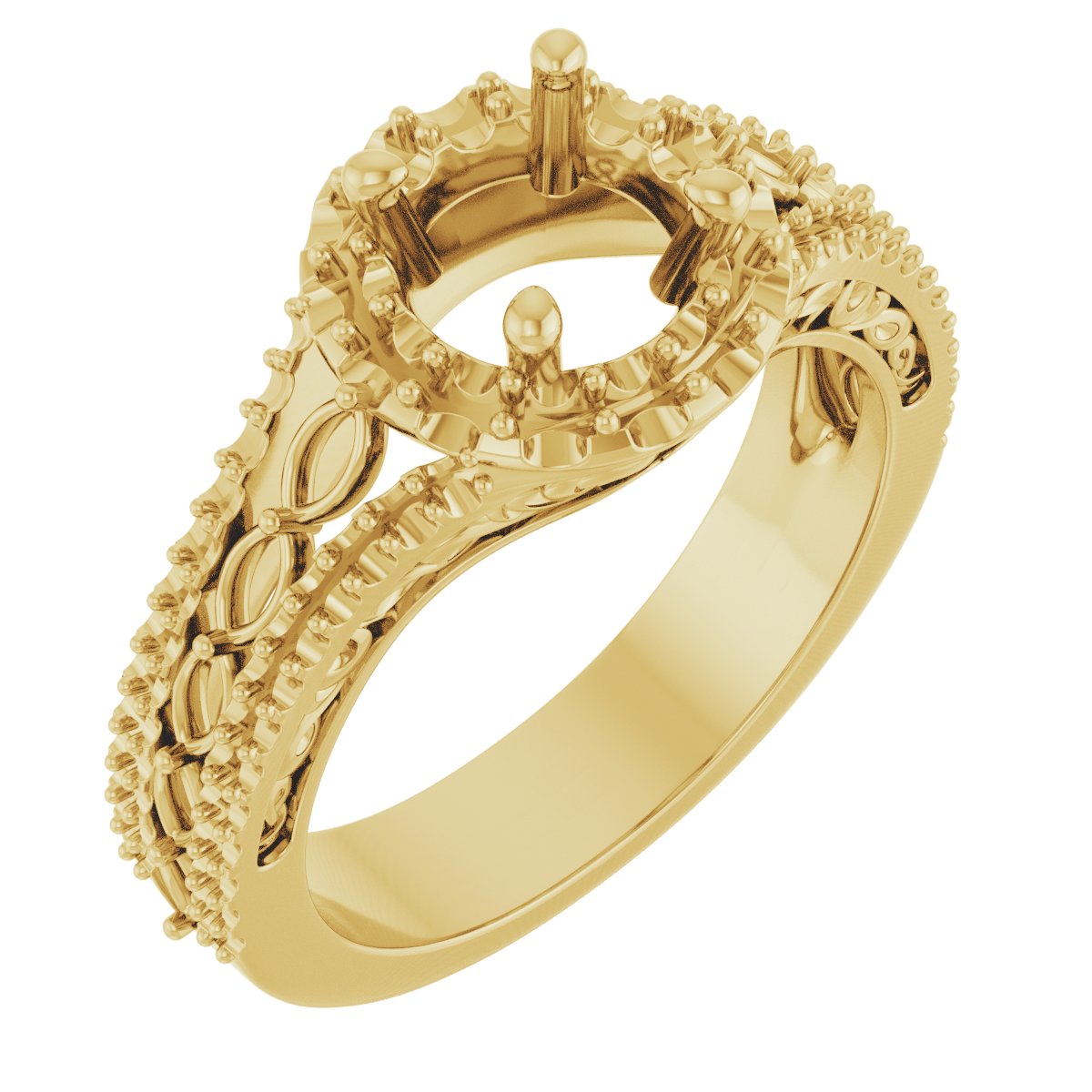 Halo-Style Engagement Ring or Band