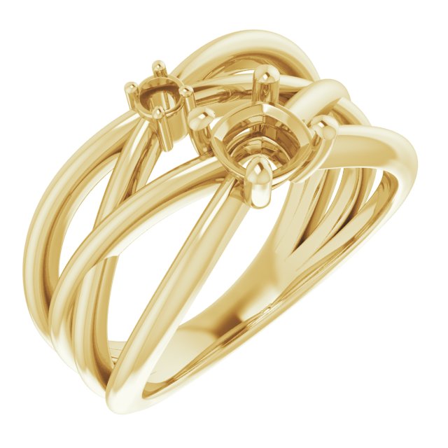 14k Yellow Gold