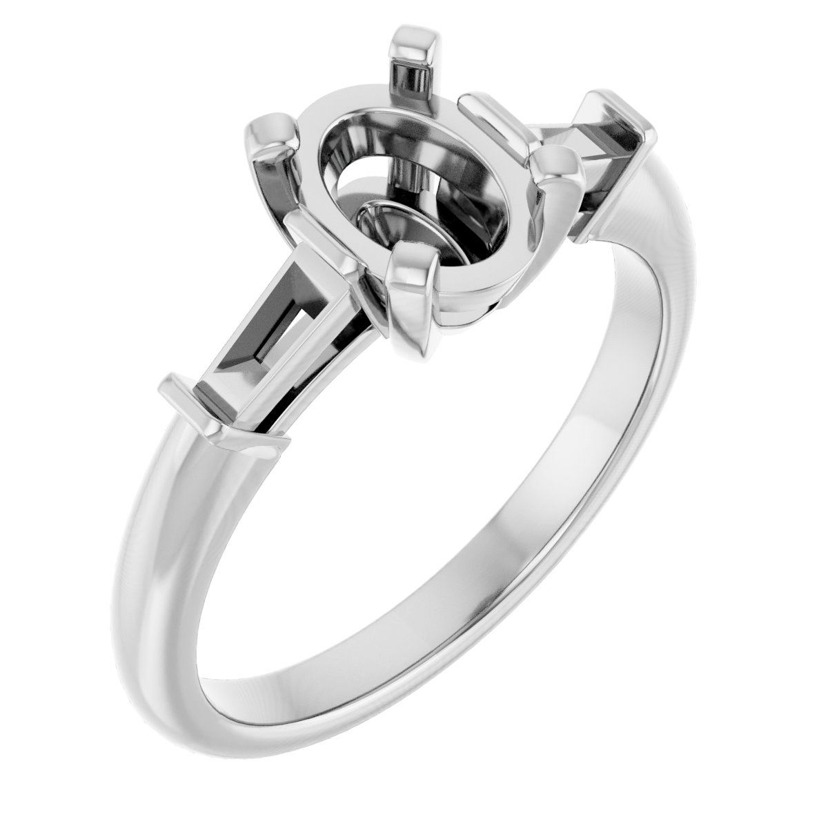Three-Stone Engagement Ring