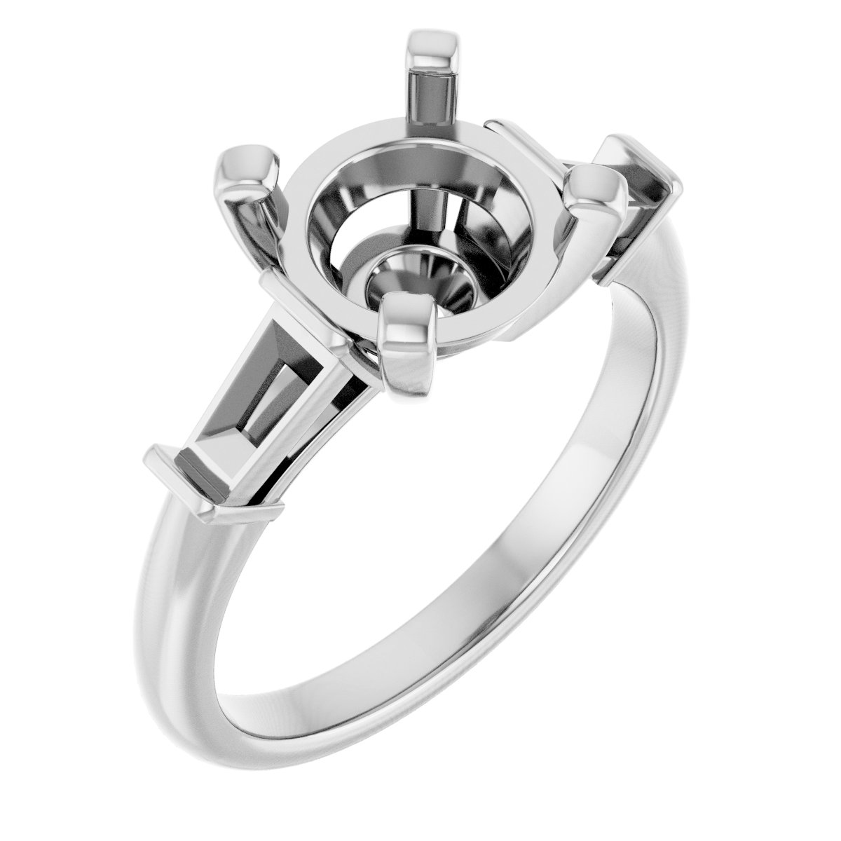 Three-Stone Engagement Ring