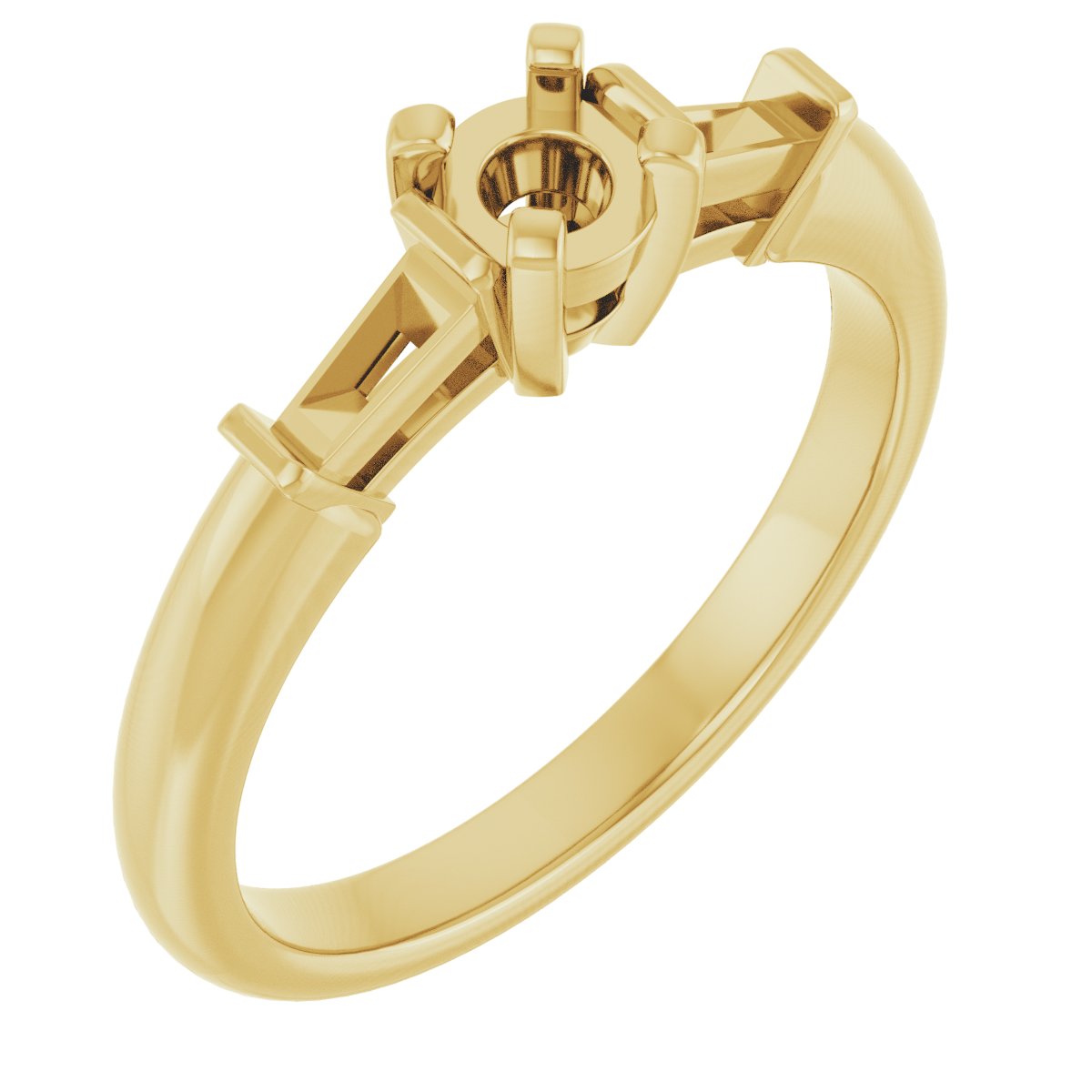 Three-Stone Engagement Ring