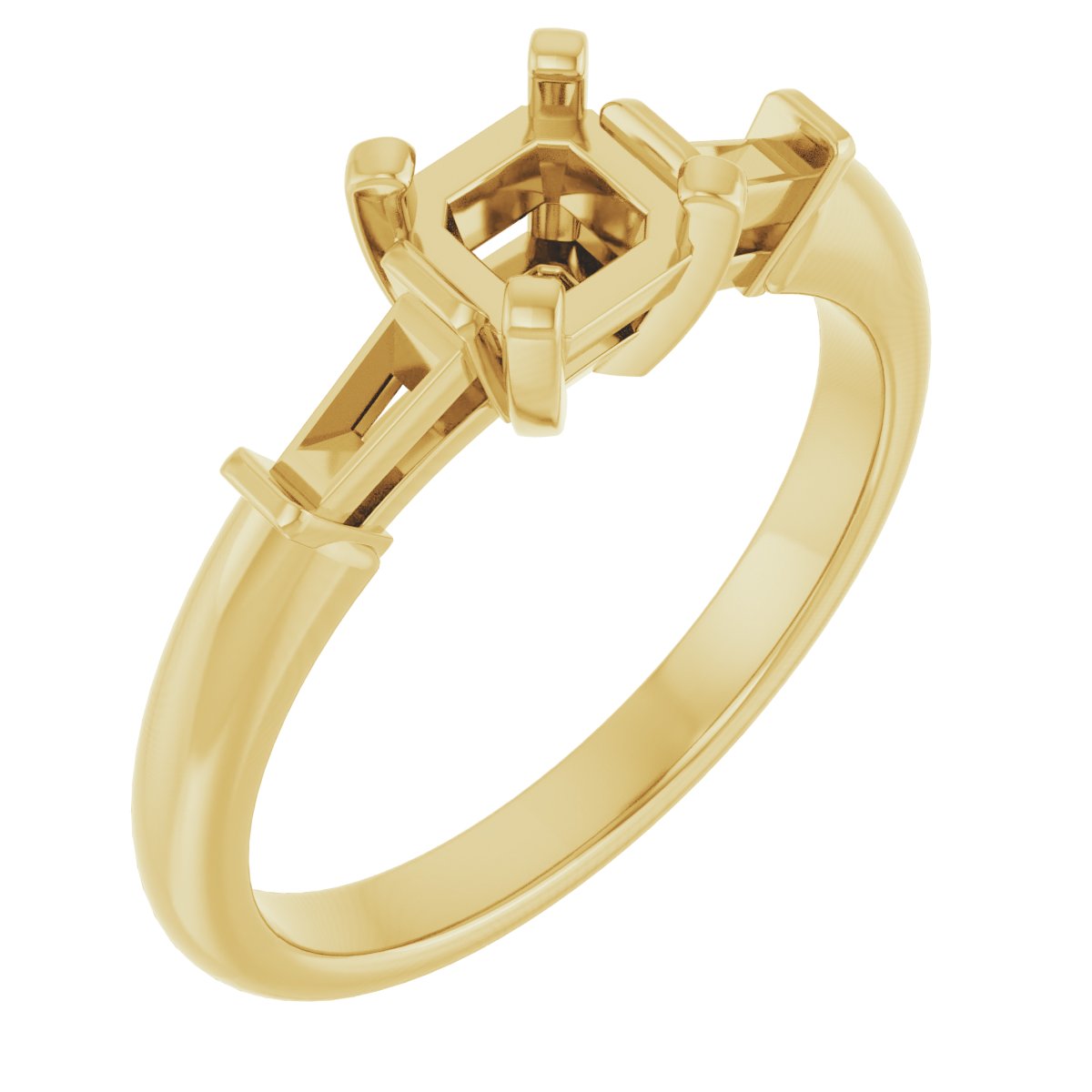 Three-Stone Engagement Ring