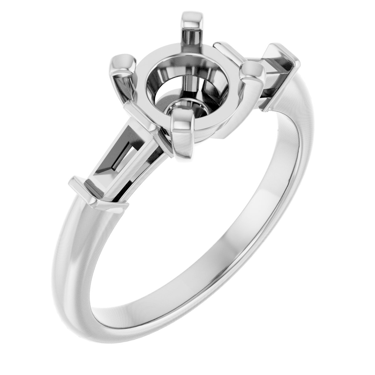 Three-Stone Engagement Ring