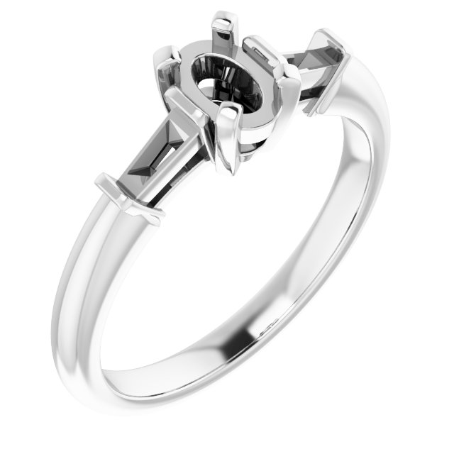 14k White Gold