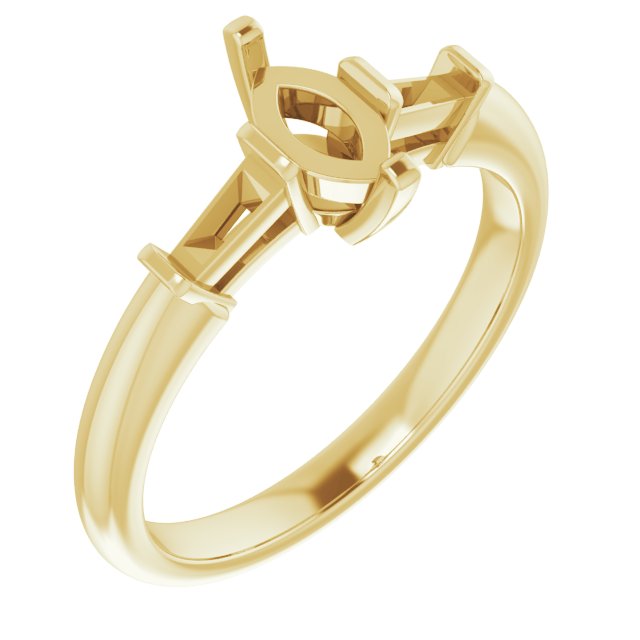Three-Stone Engagement Ring