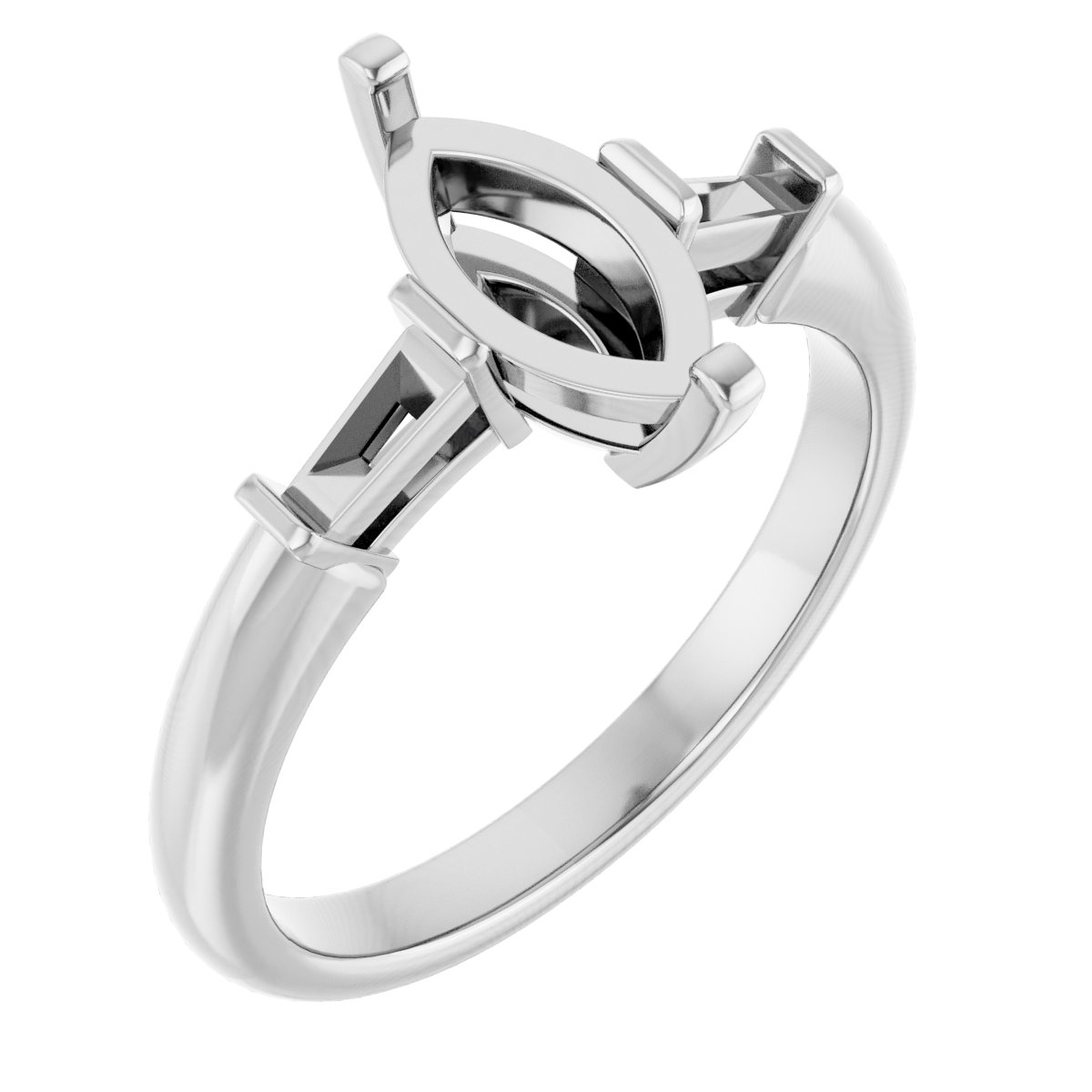 Three-Stone Engagement Ring