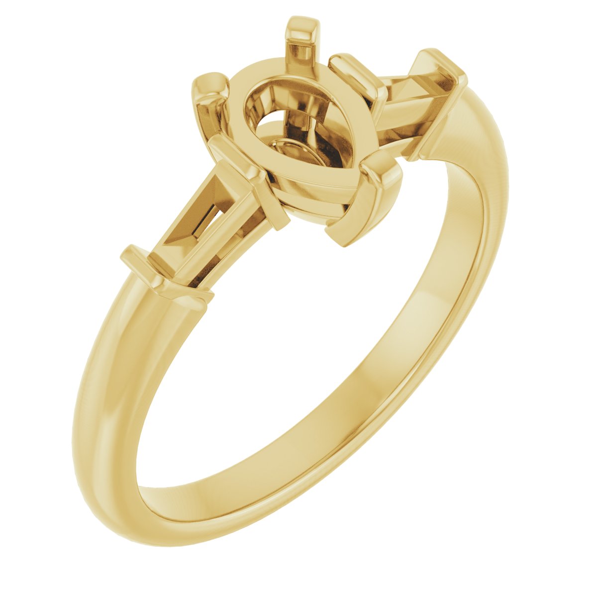 Three-Stone Engagement Ring