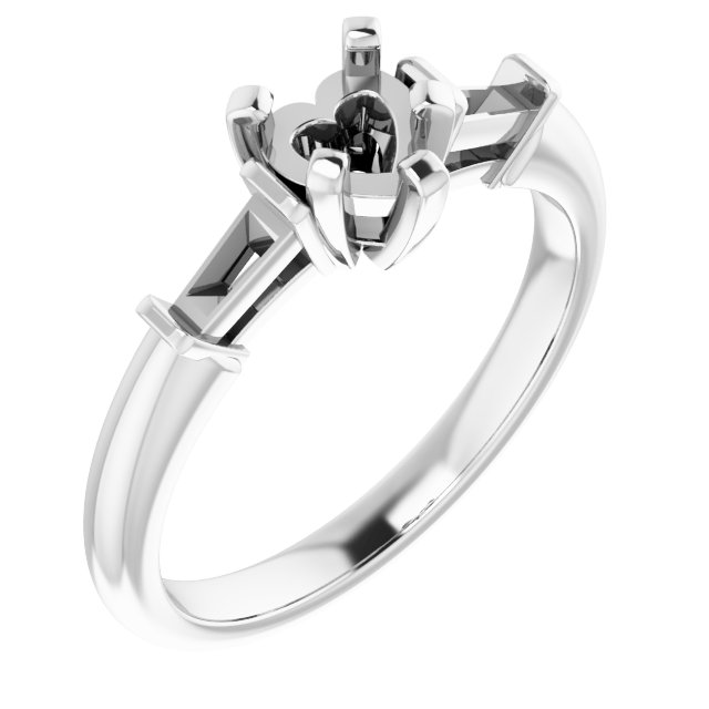 14k White Gold