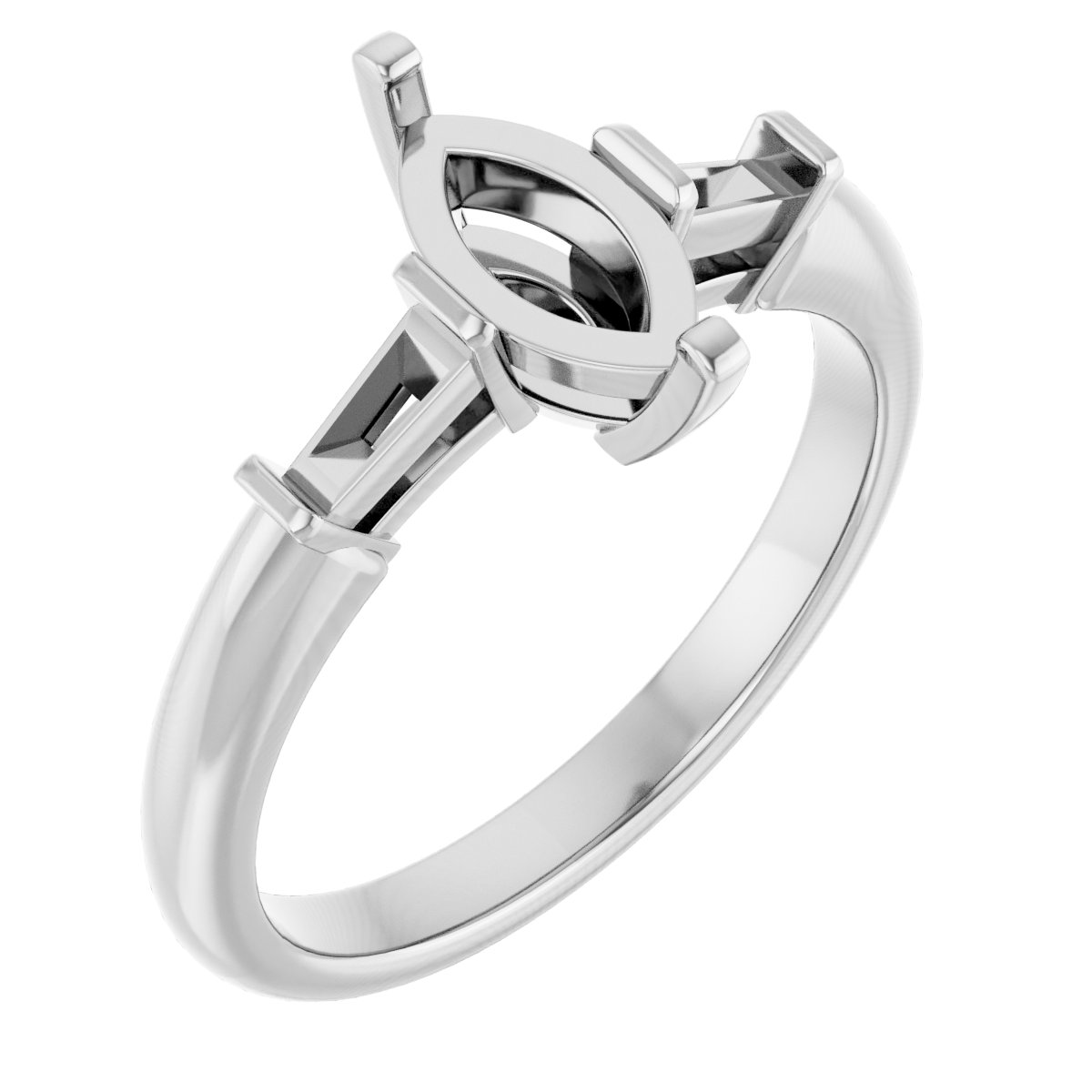 Three-Stone Engagement Ring
