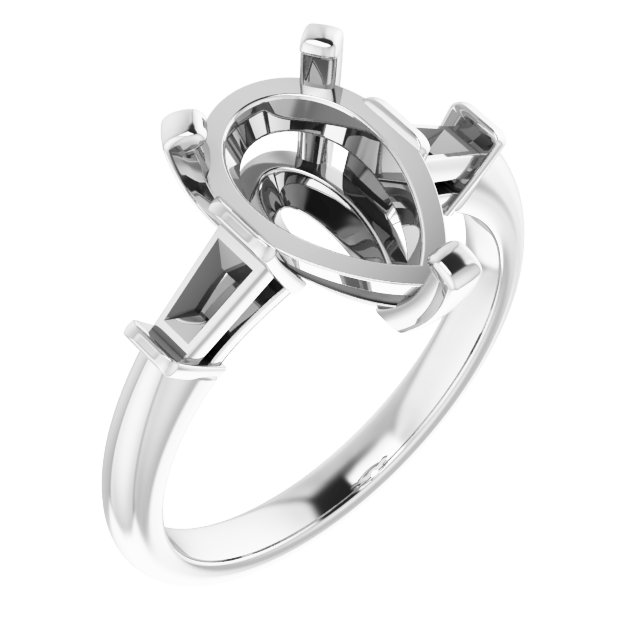 Three-Stone Engagement Ring