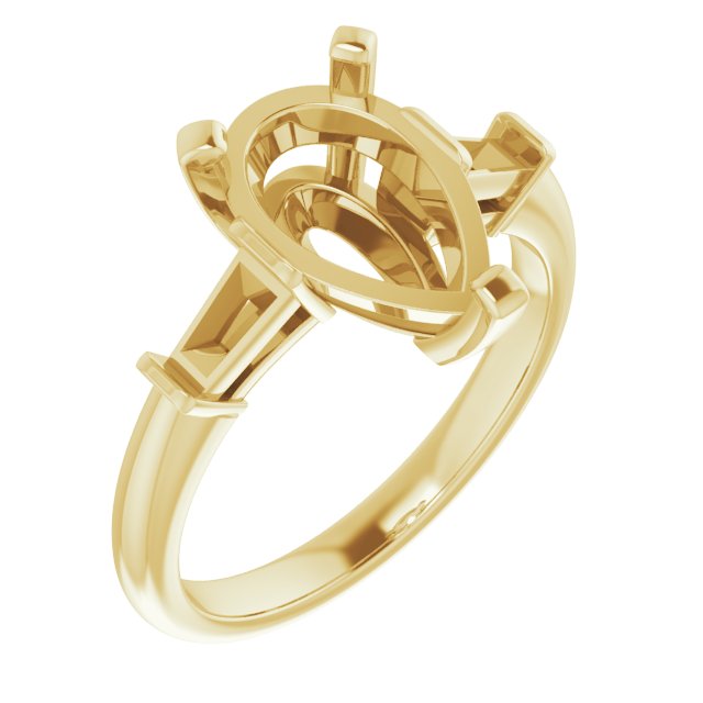 Three-Stone Engagement Ring