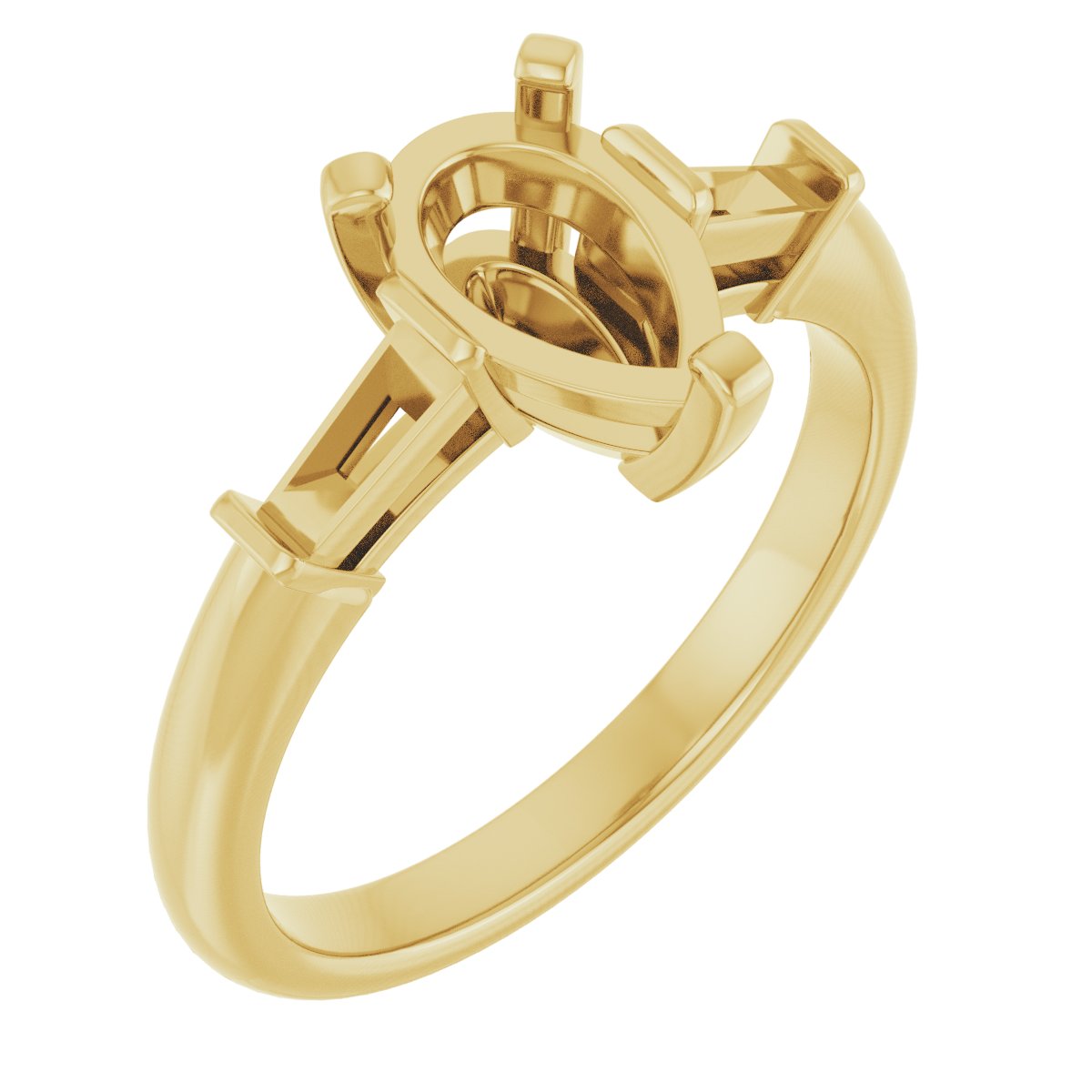 Three-Stone Engagement Ring